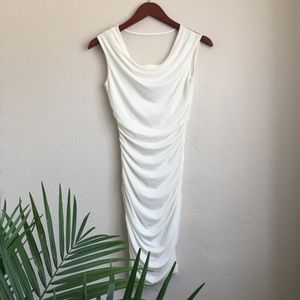 White cocktail dress